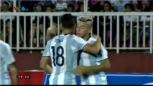 U20 Việt Nam 0-1 U20 Argentina phút 29