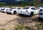Dàn xe Ferrari toàn màu trắng của đại gia Trung Nguyên