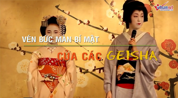 Vén màn sự thật của thế giới geisha