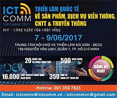 Gần 300 doanh nghiệp tham gia ICT Comm 2017