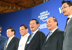 Hình ảnh Thủ tướng bắt đầu các hoạt động tại WEF-ASEAN