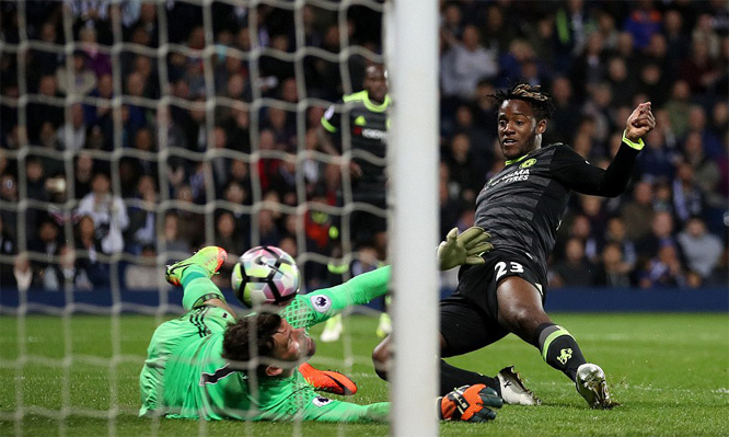 Video bàn thắng West Brom 0-1 Chelsea