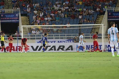 U22 Việt Nam 0-4 U20 Argentina phút 65 goal