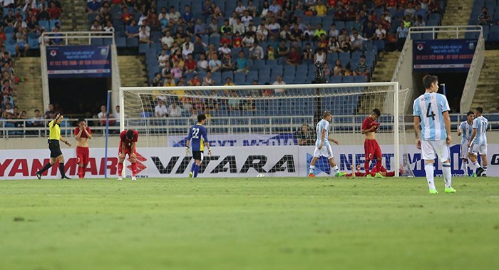 U22 Việt Nam 0-4 U20 Argentina phút 65 goal