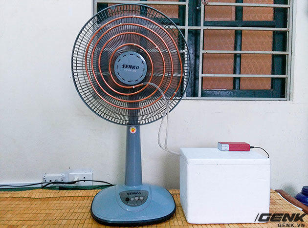 Độc chiêu chế điều hòa, quạt phun sương giá 200 ngàn