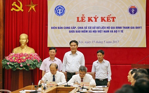 Chia sẻ dữ liệu Hộ gia đình tham gia BHYT