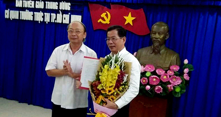 Bổ nhiệm nhân sự Ban Tuyên giáo TƯ tại TP.HCM