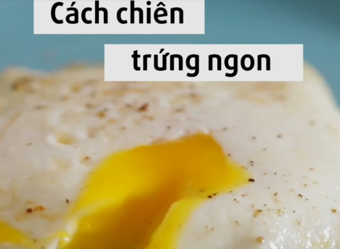 Cách chiên trứng lòng đào ngon miệng, đẹp mắt