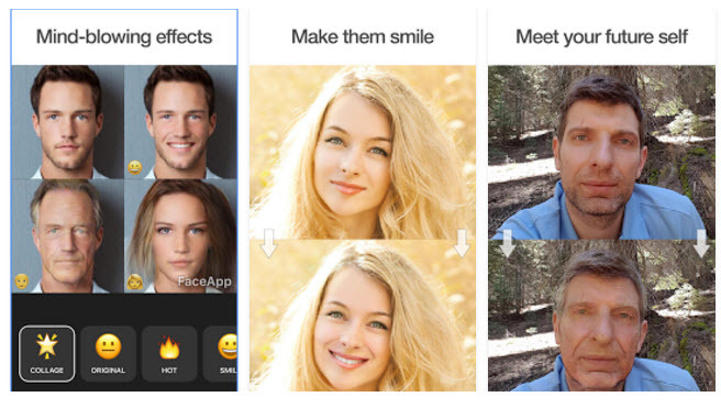 Ứng dụng chụp ảnh FaceApp đang khuấy động giới trẻ
