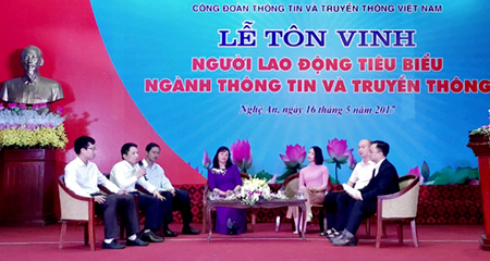 Tôn vinh lao động tiêu biểu ngành TT&TT