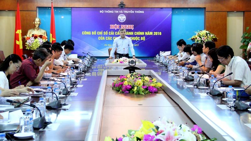 Cục Tần số dẫn đầu chỉ số CCHC Bộ TT&TT năm 2016