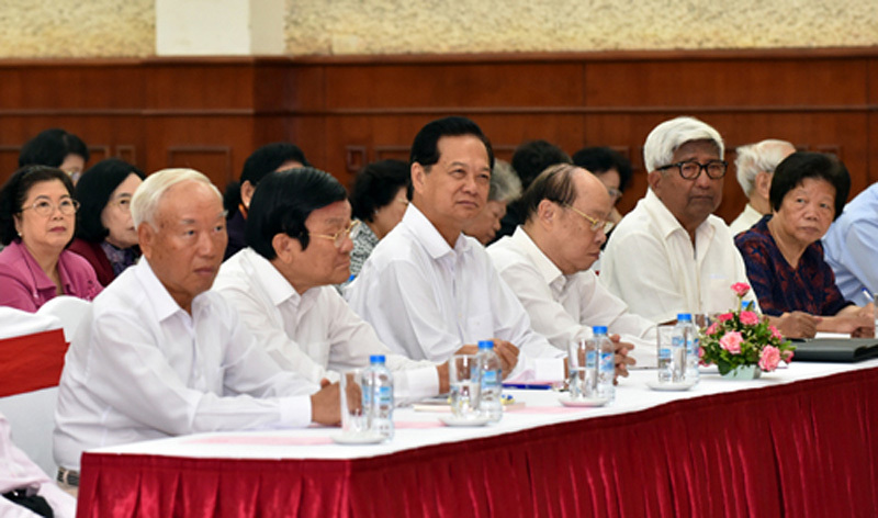 Tổng bí thư gặp mặt cán bộ lãnh đạo cấp cao nghỉ hưu