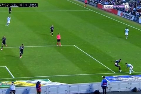 Celta Vigo 0-1 Real Madrid phút 39