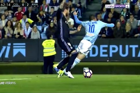 Celta Vigo 0-3 Real Madrid phút 63