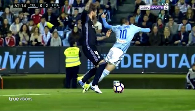 Celta Vigo 0-3 Real Madrid phút 63