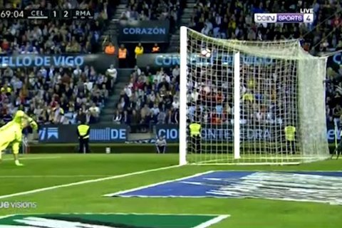 Celta Vigo 1-2 Real Madrid phút 69