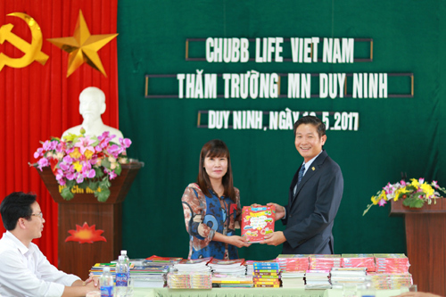 Chubb Life tài trợ 2,5 tỷ xây trường học ở Quảng Bình