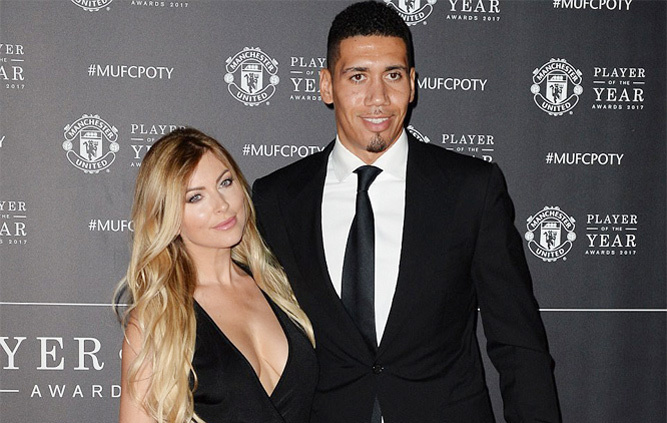 Bồ De Gea và Smalling cực nóng bỏng khuấy đảo gala MU