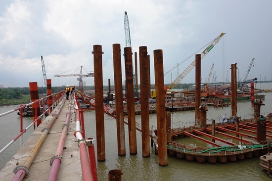 Dự án chống ngập 10.000 tỷ ở Sài Gòn khó xong vào năm 2018