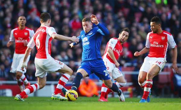 Arsenal vs Everton: Còn nước còn tát