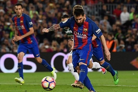 Barcelona 1-2 Eibar phút 75