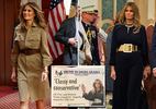 Báo chí Ảrập xuýt xoa khen Melania Trump mặc đẹp