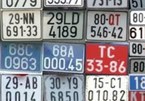 Giải đáp thắc mắc về ký hiệu, màu của biển số xe