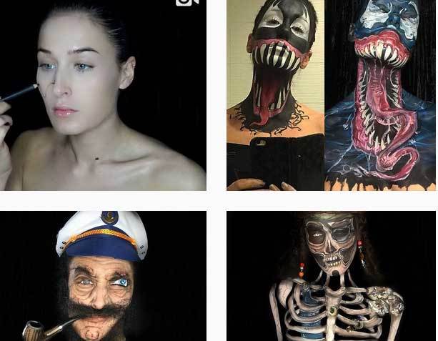 Người đẹp bỗng dưng hóa thành quái vật ghê rợn