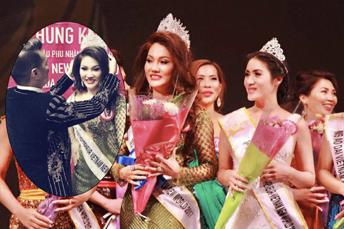 Xuân Hương đăng quang Hoa hậu Doanh Nhân VNTG 2017