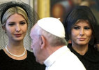 Vì sao Melania Trump mặc đen tuyền từ đầu tới chân ở Vatican