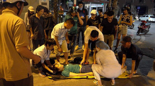 Xác định danh tính lái xe cứu thương gây tai nạn rồi bỏ chạy