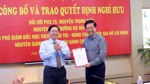 Quyết định của Ban Bí thư, Bộ trưởng Nội vụ về công tác cán bộ