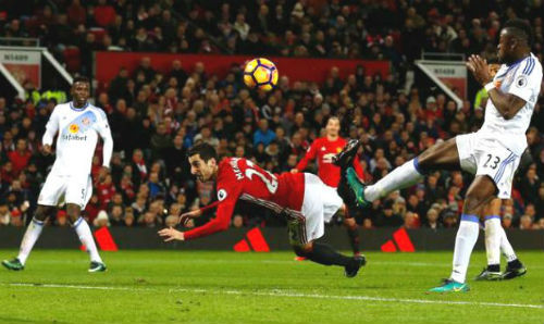 Mkhitaryan ẵm giải bàn thắng đẹp nhất Ngoại hạng Anh 2016/17