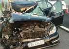 Tai nạn trên cao tốc Hà Nội- Hải Phòng: Tạm giữ lái xe Mercedes