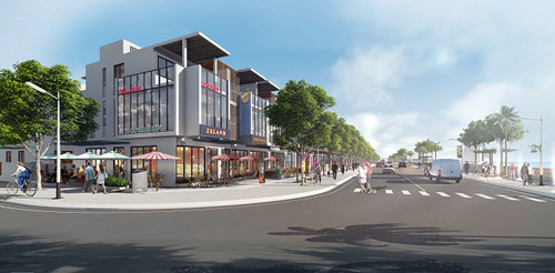 Nhà phố thương mại Vietpearl City hút khách