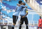 U20 Uruguay chạm trán đàn em Ronaldo ở tứ kết