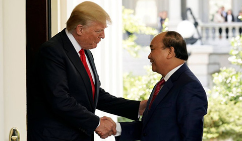Tổng thống Trump: Tôi vinh dự đón Thủ tướng Việt Nam