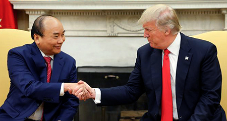 Thủ tướng hội đàm với Tổng thống Mỹ tại Nhà Trắng