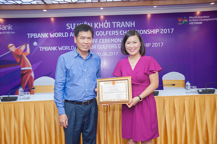 Khởi tranh TPBank World Amateur Golfers Championship 2017