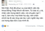 Đánh giá lại hạnh kiểm của nữ sinh “chê bệnh viện” trên Facebook