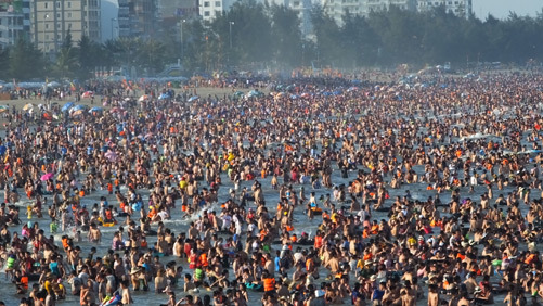 Đồ Sơn ngày nắng nóng