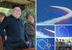 Phi đội Triều Tiên thị uy sức mạnh trên không