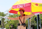 Bóng hồng CSGT trong 'chảo lửa' Hà Nội