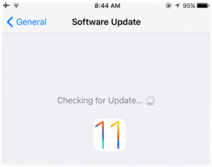 Update len iOS 11
