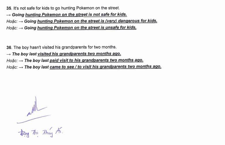 dap an de thi tieng anh