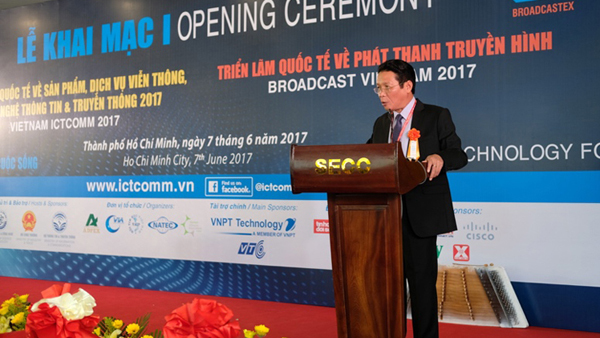 Khai mạc triển lãm quốc tế Vietnam ICT COMM 2017