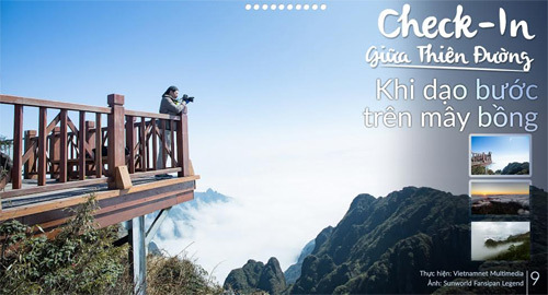 Check-in đẹp lạ tại thành phố trong mây