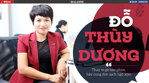 ‘Thay vì gõ bàn phím, hãy xắn tay dọn sạch ngõ xóm’