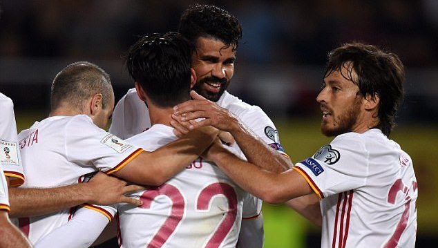 Diego Costa lập công, Tây Ban Nha nhọc nhằn giành 3 điểm