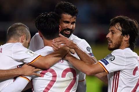Video bàn thắng Macedonia 1-2 Tây Ban Nha